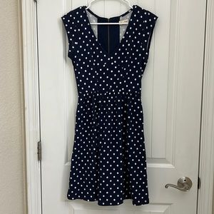 Maison Jules Polka Dot Dress - with pockets!